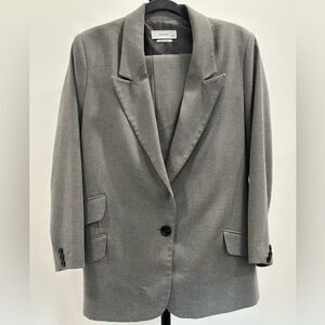 Reserved Gray Women's  Suit ; Blazer and Trousers